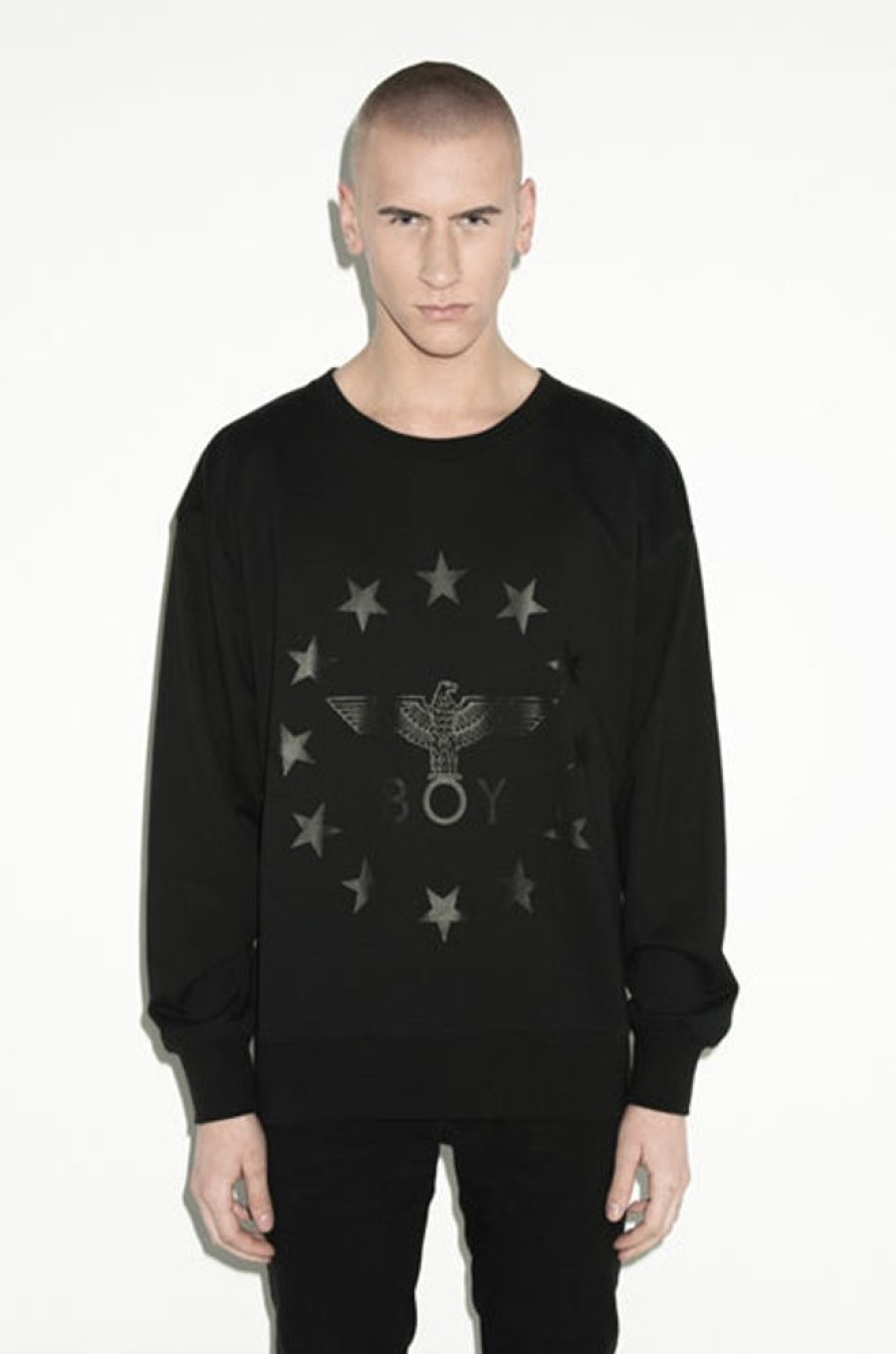 Unisex BOY LONDON | Boy Globe Star Sweat (Bb)