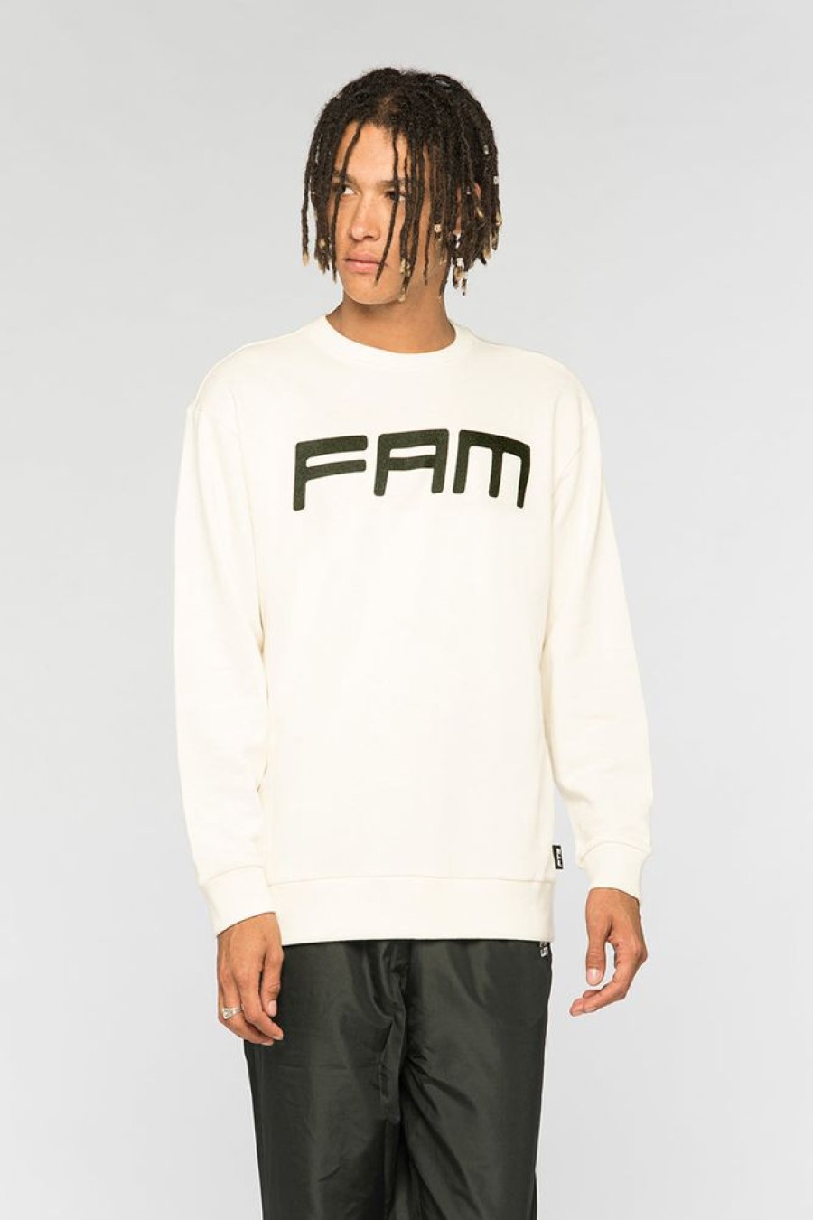 Unisex NEW FUTURE LONDON | New Ftr X Novelist Fam Sweatshirt (White)