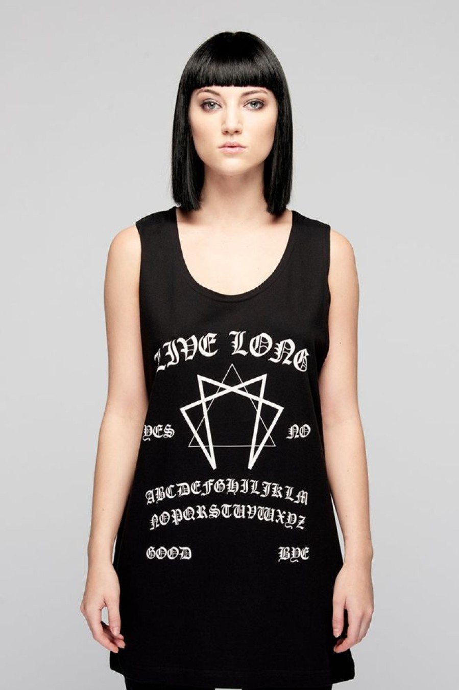 Unisex LONG CLOTHING | Ouija Vest (B)