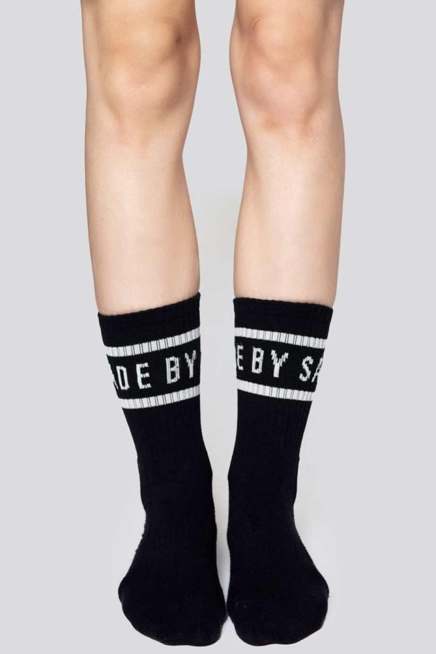 Unisex LONG CLOTHING | Made By Satan Crew Socks (Unisex)