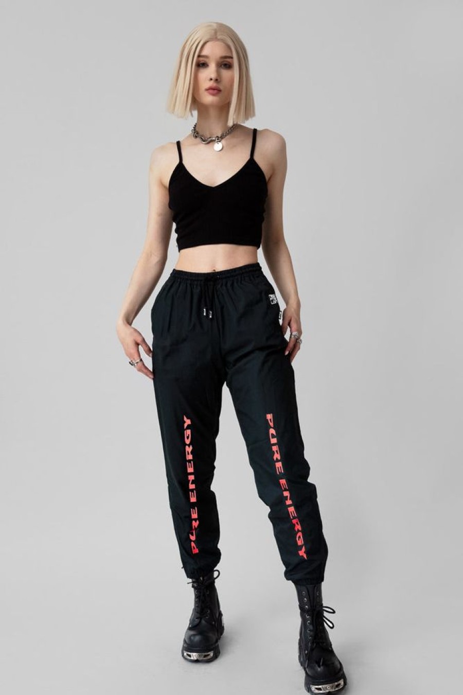 Unisex NEW FUTURE LONDON | Pure Energy Joggers - Poly Double Lined Pants