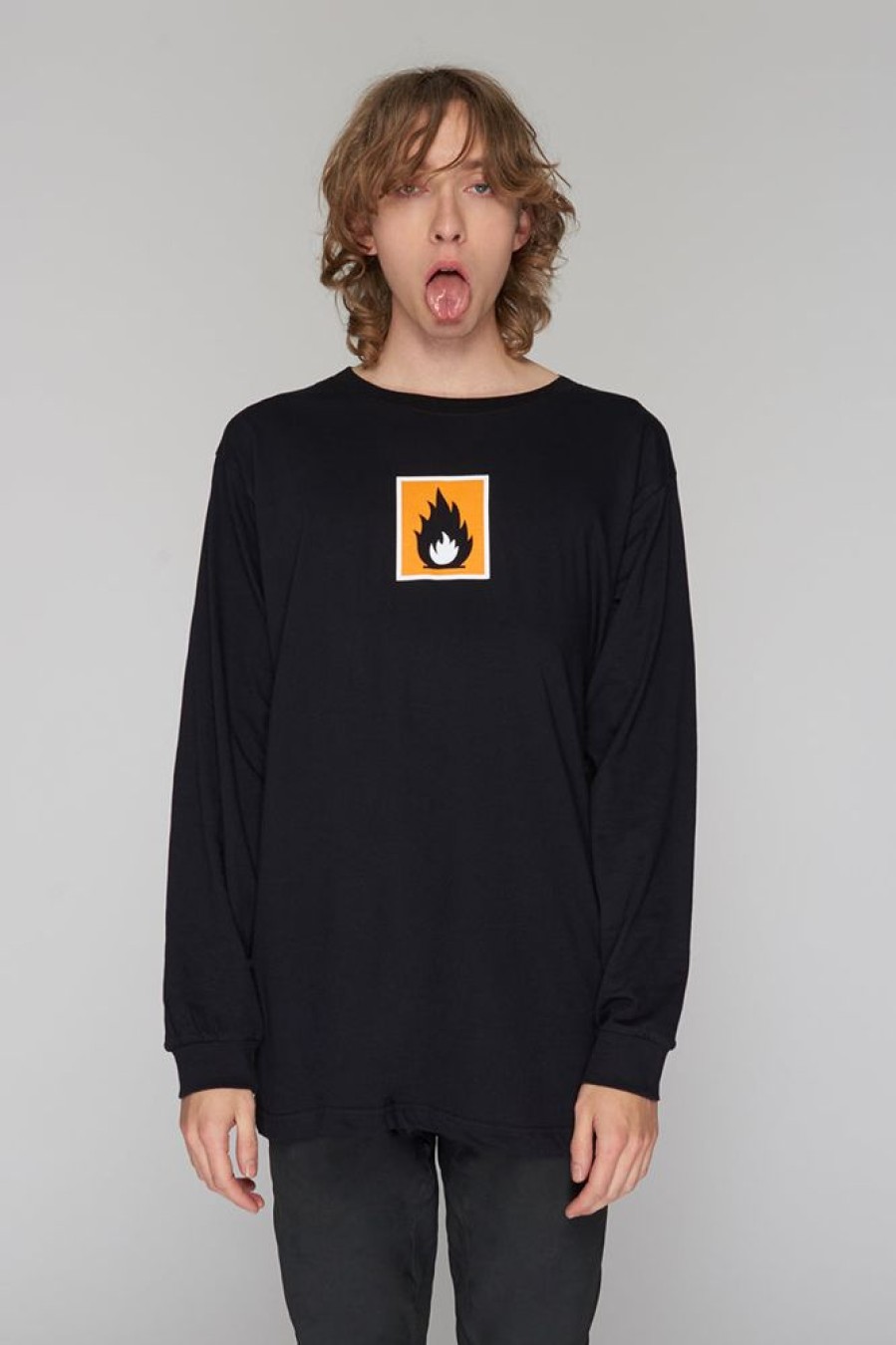 Unisex LONG CLOTHING | Highly Flammable Long Sleeve (B)