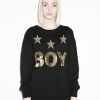 Unisex BOY LONDON | Boy Tri-Star Sweat (Gold)